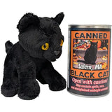 Midnight the Canned Black Cat Plush Toy