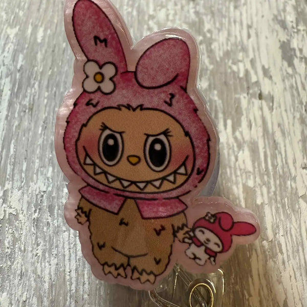 Labubu Melody Badge Reel