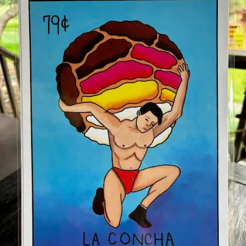 La Concha Loteria Print (9x12)