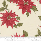 F3133 - Candlelight Christmas - Cream Poinsettia