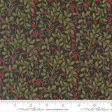 F3140 - Candlelight Christmas - Berry Vine Scroll Ebony
