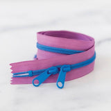 Purple Zippers
