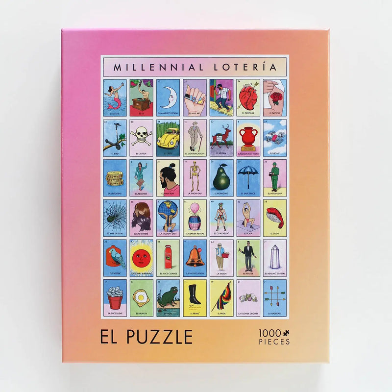 Millennial Loteria Puzzle