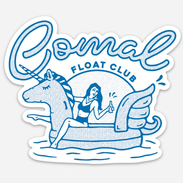 Comal Float Club Sticker