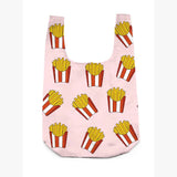 French Fries - 2-in-1 Bag Charm & Reusable Shopper Bag