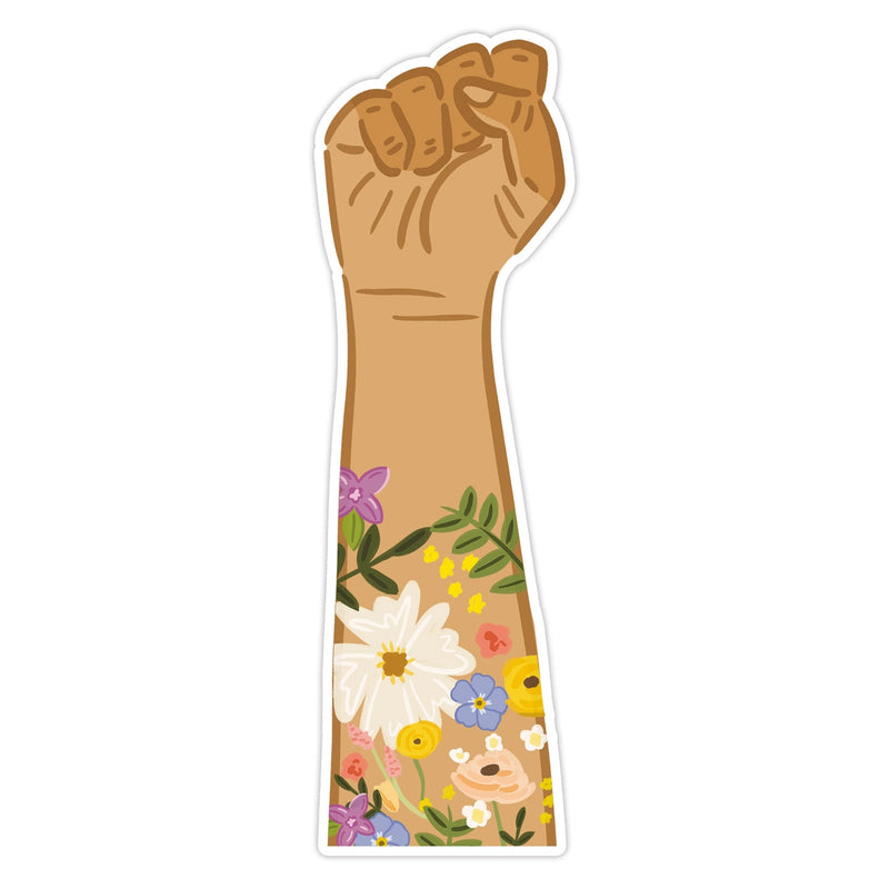 Floral Fist Bookmark