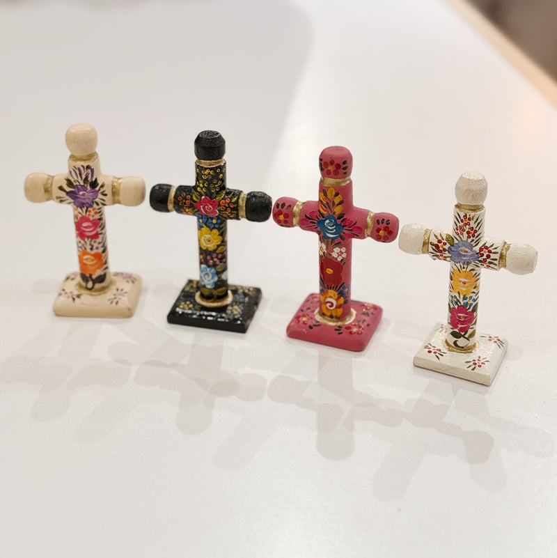 Hand Painted Wooden Crosses (Small)