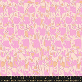 F3250 - Memento - Geometric Abstract - Pale Peach