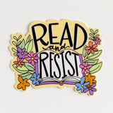 Read and Resist Sticker