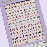 Wildflower Nail Art Stickers