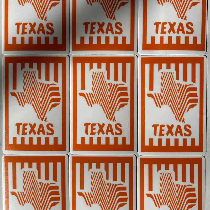 Texas Burger Sticker