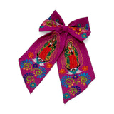 Virgen Embroidered Bows