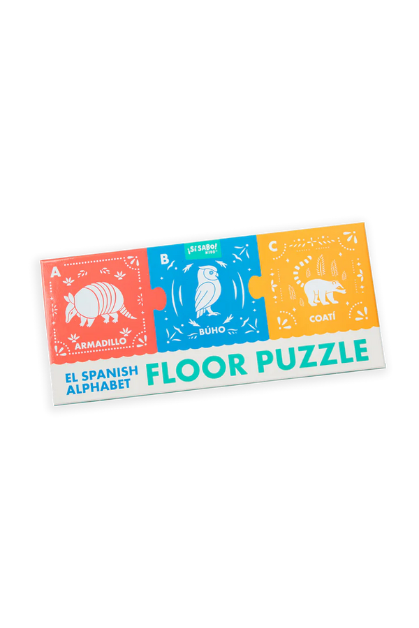 El Spanish Alphabet Floor Puzzle