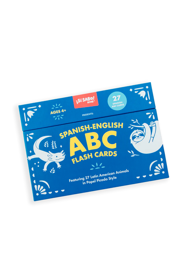 Spanish - English ABC Flash Cards