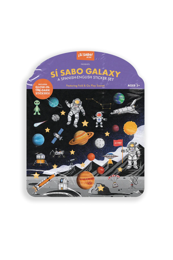 Si Sabo Galaxy, A Spanish - English Sticker Set