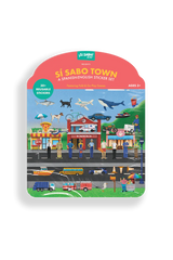 Si Sabo Town, A Spanish - English Sticker Set