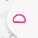 1" D Ring (Multiple Colors)