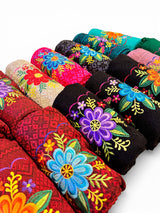 Embroidered Daisy Rebozos