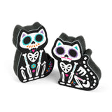 Day of the Dead Cat Sponges (Set of 2)