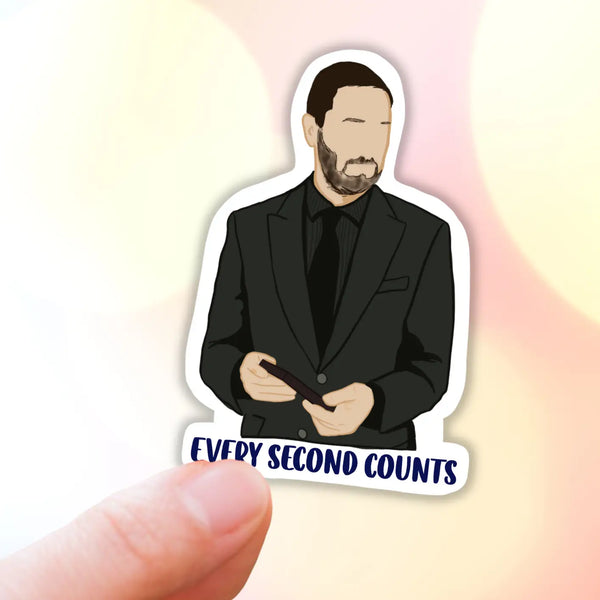 Every Second Counts Cousin Sticker