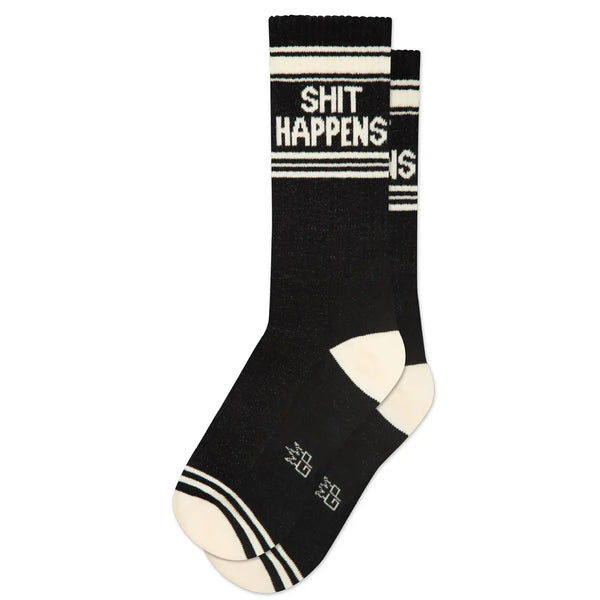 Shit Happens Gym Crew Socks