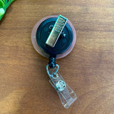 Mexican Food on Plate w/ Coke Badge Reel