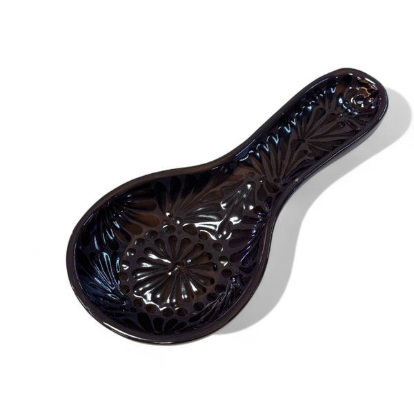 Black on Black Spoon Rest