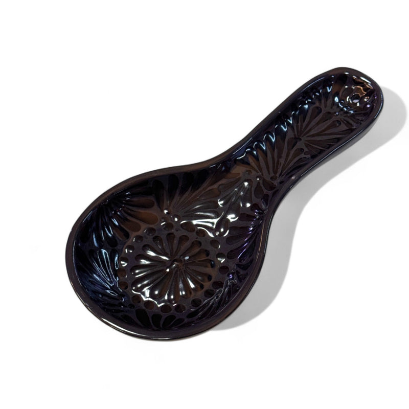 Black on Black Spoon Rest