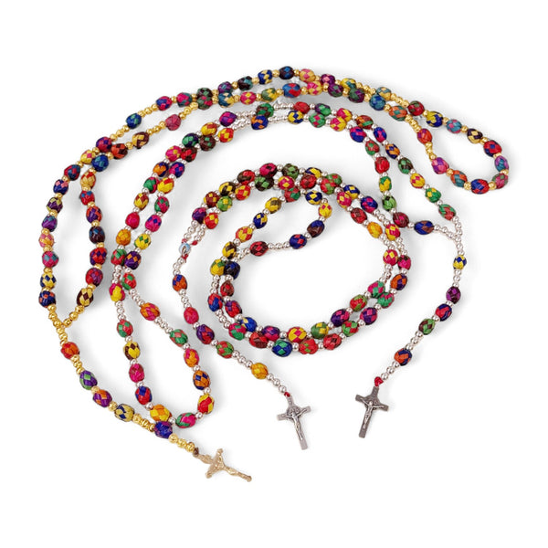 Palm Colorful Rosary