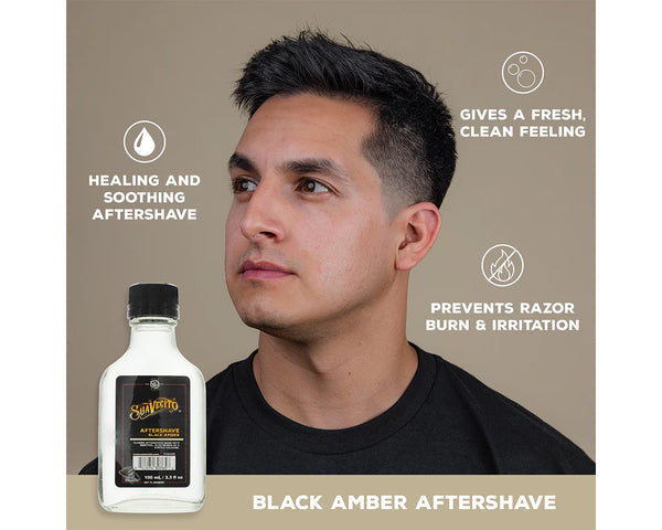 Suavecito Aftershave- Black Amber