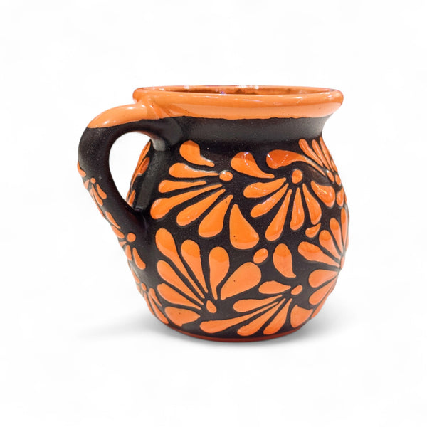 Halloween: Orange "Witchy" Ghost Taza