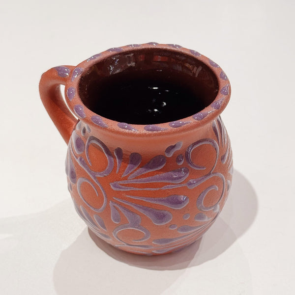 Barro w/ Dark Purple Engobe Mug