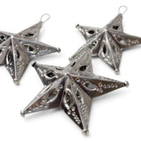 5 Point Tin Star Decorative Ornament