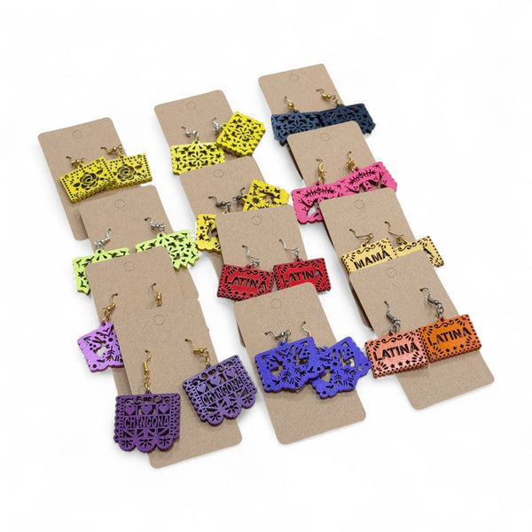 Papel Picado Earrings