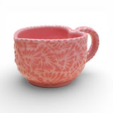 Pink Heart Shaped Talavera Mug