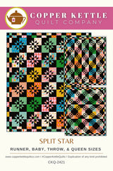 Split Star Quilt Pattern