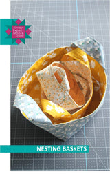 Nesting Baskets Post Card Pattern