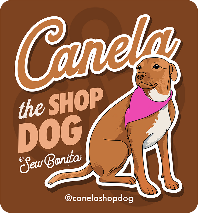 Canela Shop Dog Sticker