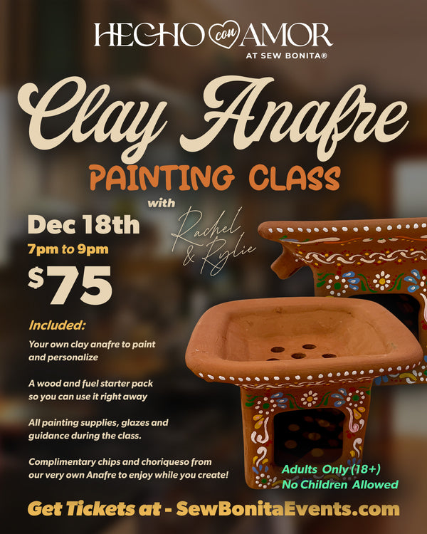 December 18th, 2025 / Clay Anafre Painting Class