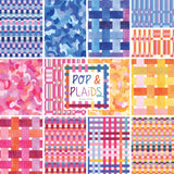 Pop and Plaids Fat Quarter Bundle