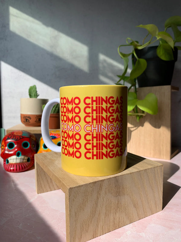 Como Chingas Yellow Mug