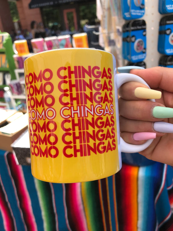 Como Chingas Yellow Mug