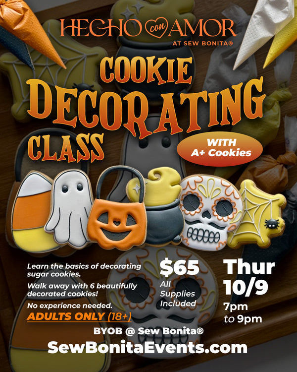 October 9th, 2025 / Halloween Cookie Decorating Class