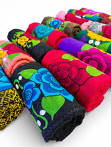Embroidered Floral Rebozos