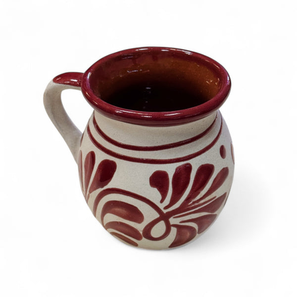 Maroon Engobe Mug