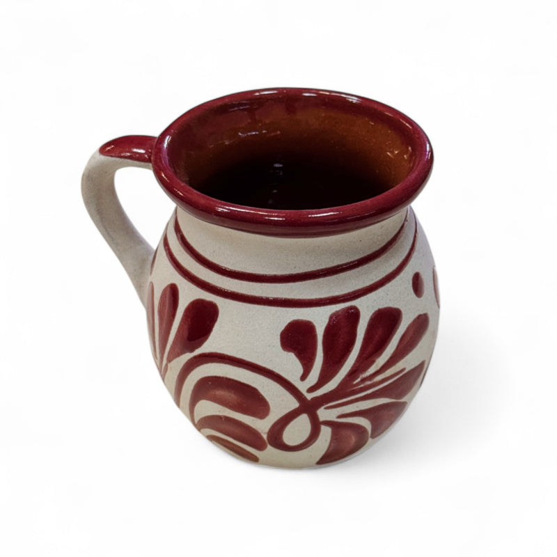 Maroon Engobe Mug