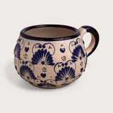 Blue Amor Talavera Latte Mug