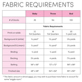 Dot Matrix Quilt Pattern