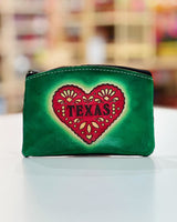 Texas Leather Coin Pouch