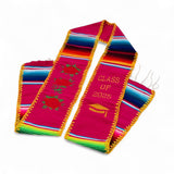 Graduation Serape Stole (Roses) - Multiple Colors